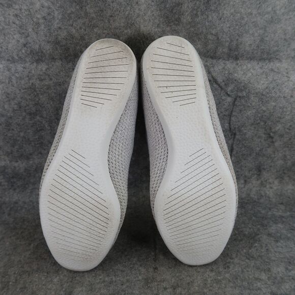 Allbirds Shoes Womens 8 Ballet Flats Tree Breezer Slip On Casual Breathable Grey - Picture 9 of 14